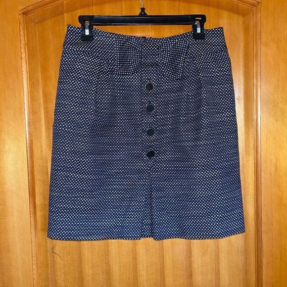 Leifsdottir Anthropologie Tweed Bow Skirt - Picture 1 of 5